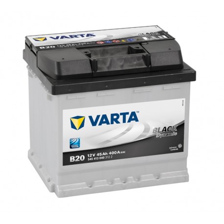 Bateria Varta B20 Black Dy 45AMP 400EN 207x175x190 Esq