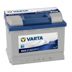 Bateria Varta Blue Dy 60AMP 540EN 242x175x190 Esq D43