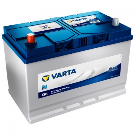 Bateria Varta G8 Blue Dy 95AMP 830EN 306x173x225 Esq