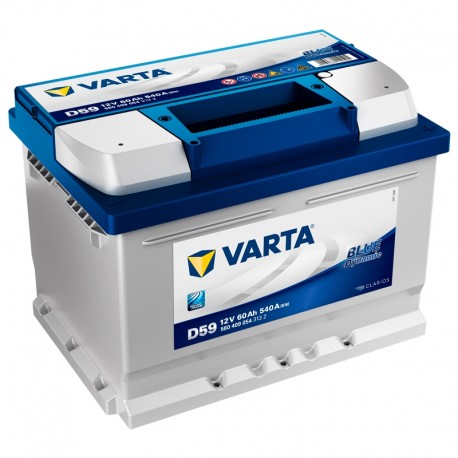 Bateria Varta D59 Blue Dy 60AMP 540EN 242x175x175 Dta