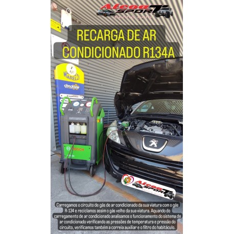 Recarga de Ar Condicionado R134A 800g